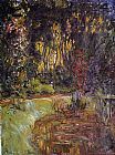 Claude Monet Water-Lily Pond at Giverny painting